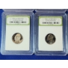 Image 4 : x6 INB Jefferson Nickels Including Keelboat, Peace, DCAM Gem Proof, BU, Assorted Years