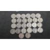 Image 8 : Assorted Years 90% Silver Mercury Dimes - Face Value: $2.70