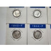 Image 2 : x10 Assorted Years 90% Silver Mercury Dimes FV: $1.00
