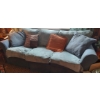 Image 1 : 7 ft Living Room Sofa / Couch & 3 ft Chair