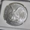 Image 4 : NGC MS70 Graded 2021 Silver 1 Oz American Eagle First Day of Issue Eagle Landing Design