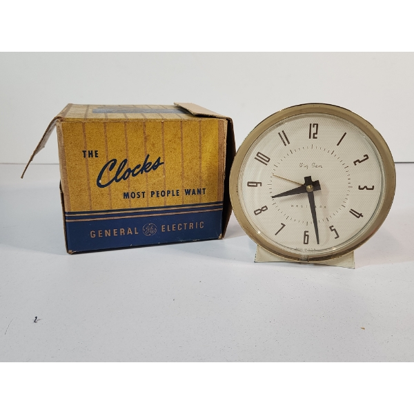 Vintage 1960-1970's Westclox Big Ben Wind-Up Alarm Clock with Original Box