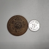 Image 1 : Collectible Canton OH Wooden Nickel & Texas Trade Token
