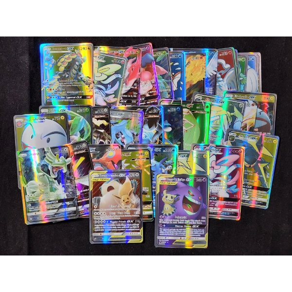 Large Lot of Assorted REPRODUCTION & FAKE POKEMON Trading Cards
