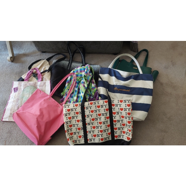Collection Of Tote Bags As Shown