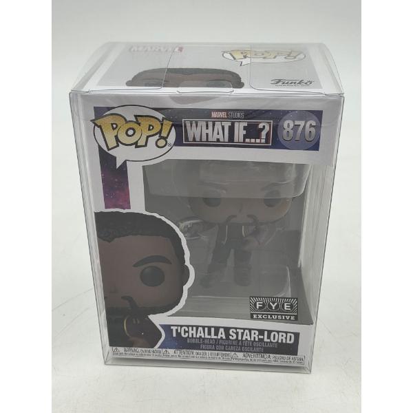Marvel What If..? 876 Fye Exclusive T'Challa Star-Lord Funko Pop