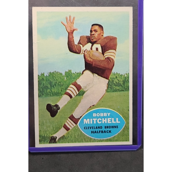 1960 Topps #25 Bobby Mitchell Cleveland Browns Football Card