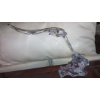 Image 1 : Rare Heavy Lead Crystal Sculpture Of Soaring Seagull - 16" Wingspan - 12" Tall In Perfect Condition