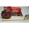 Image 12 : Vintage Red 12" Marx Tin Lithograph Toy Tractor With Plow