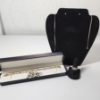 Image 1 : Nice Lot of Sterling Silver Jewelry: Gold-Tone Bracelet, Chain Necklace, Ring, Pin TW: 23.0g