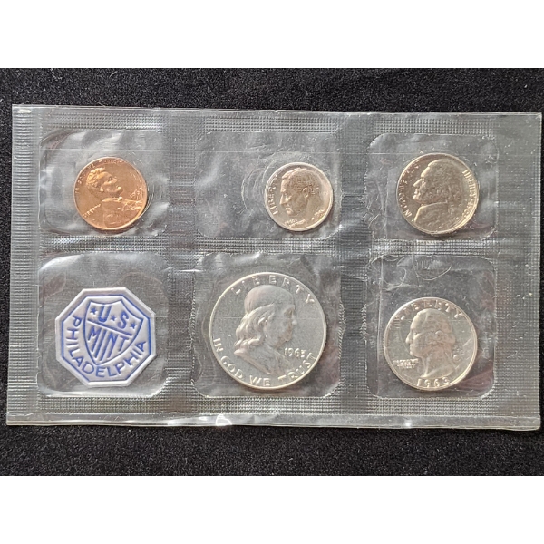 1963 United States Proof Set Ft. $0.85 Face Value in 90% Silver