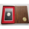 Image 1 : 1971-S 40% Silver Eisenhower Proof Dollar - U.S. Mint Brown Ike Box