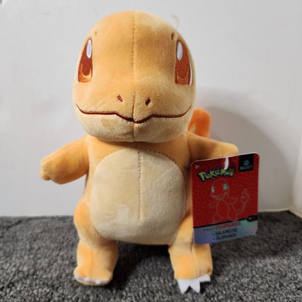 Charmander 8" Tonal Pokemon Select Plush Stuffed Animal ~ STILL WITH TAGS!
