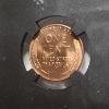 Image 4 : NGC MS65 RD Graded United States 1958-D Wheat Penny From US Mint Sealed Bag ~ WhatNot Slab
