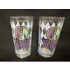 Image 1 : 2 - 148th Kentucky Derby Churchill Downs Souvenir Glasses - Mint Condition - From 2022