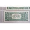 Image 10 : (4) $1 Blue Silver Certificates Series 1957 A, 1957 B - Face Value: $4.00