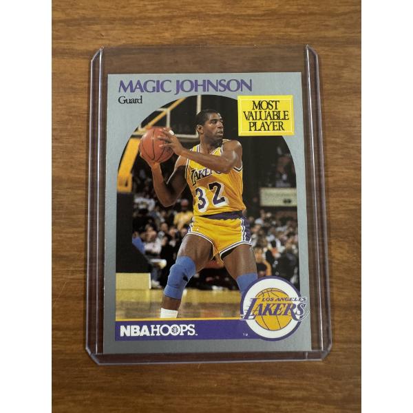 1990 Magic Johnson NBA Hoops Basketball Card - Mint Condition