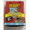 Image 1 : Topps Desert Storm Homecoming Edition 3rd Series 36 Unopened Packs - Brand New In The Unsealed Box