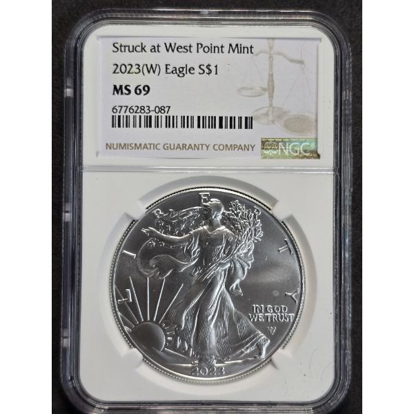 NGC MS69 2023-W American Silver Eagle