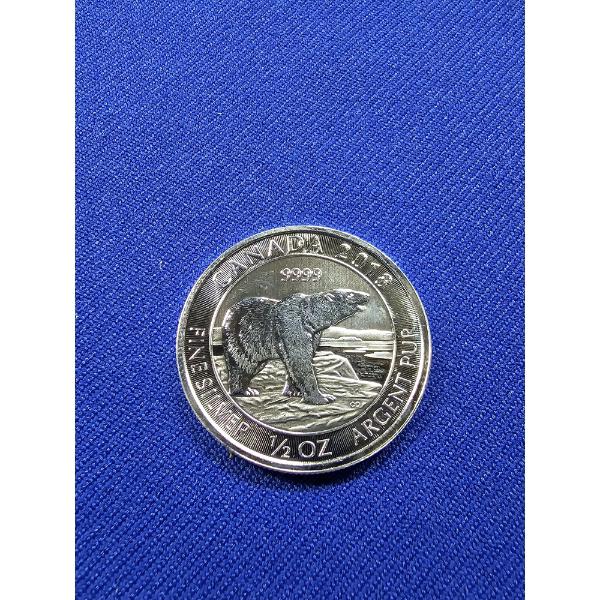 2018 1/2 oz .9999 Canada Silver Polar Bear $2 Coin - Mirror-like, gorgeous coin