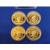 Image 6 : x5 History of America Liberty Commemorative Gold-Tone Coins 