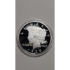 Image 1 : .999 Fine Silver 1925 Peace Dollar Copy Coin Weighing 27 Grams