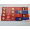 Image 1 : x2 2009 United States Presidential $1 Uncirculated 8-Coin Sets - SEALED! (16 Coins Total)