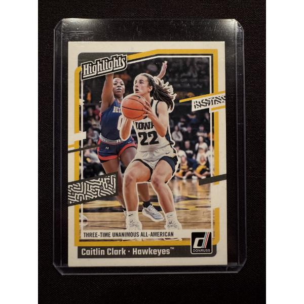 2024 Panini Donruss Caitlin Clark Rookie Basketball Card - Mint Condition