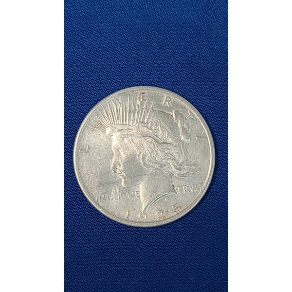 1925 90% Silver Peace Dollar 