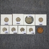 Image 1 : Nine Assorted World Coins Featuring Many Pence Coins ~ Great Collectors Set!