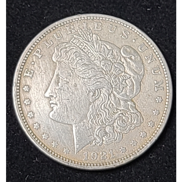 1921 90% Silver Morgan Dollar