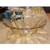 Image 5 : Vintage 5 Pc Glass Group As Shown