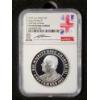 Image 2 : NGC PF70 Ultra Cameo 2022 Silver 2 Oz Malta King Charles III Round - HAND SIGNED - 1150 Mintage