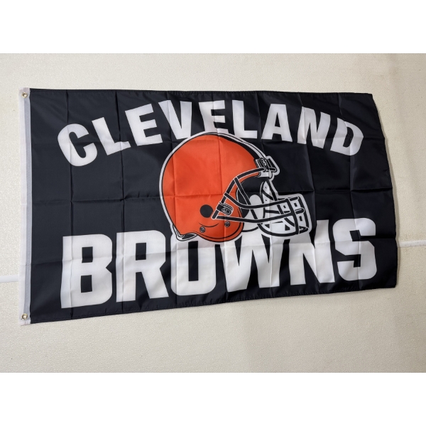 Cleveland Browns 3'X5' Promotional Team Flag - Mint Condition - Incredible Flag