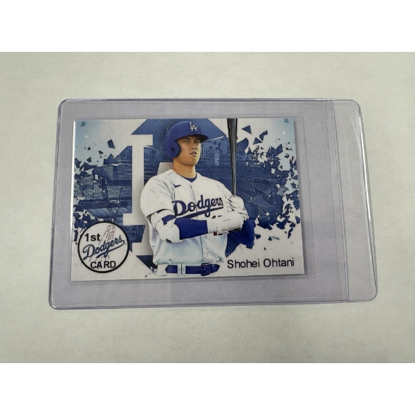 Shohei Ohtani Los Angeles Dodger First Card Limited Edition 621/1,000 - Mint Condition