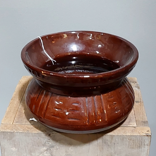 Robinson-Ransbottom / R.R.P. Co Pottery Spittoon ca1932 - 7.5" x 4.5" Great Condition