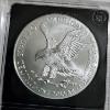 Image 4 : 2024 American Eagle 1 Oz 999 Fine Silver Round in Bradford Exchange Slabbed Authenticated BU