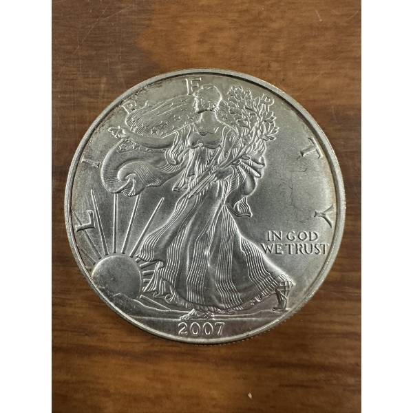 2007 American Silver Eagle - 1 Troy oz, .999 Silver
