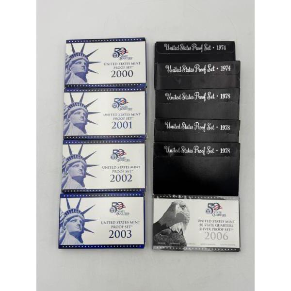 Lot of Assorted United States Proof Sets 