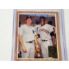 Image 2 : 1996 Topps "Managers' Dream" Baseball Card Mickey Mantle & Willie Mays #18 - Mint Condition