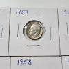 Image 3 : x11 Assorted Years United States 90% Silver Roosevelt Dime - Face Value: $1.10