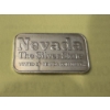 Image 2 : Nevada Silver One Troy Ounce .999 Fine Pure Silver Bar - Mint Condition