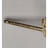 Image 3 : (2) Single 14K Yellow Gold Earrings - Total Weight: 3.1g