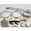 Image 4 : Assorted Costume Jewelry: Necklaces, Pins, Earrings, Bracelets