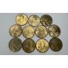 Image 1 : 2000 United States Sacagawea Dollar Coins- 11 Total. Beautiful Condition! 