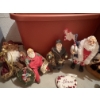 Image 3 : *Pick Up At Mantua Home-No Shipping Available*  Orange Tote of Christmas Decor - Reindeer - Santa 
