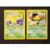 Image 2 : Two Vintage Neo Genesis Pokemon Trading Cards - Chikorita 53/111 & Sunflora 50/111
