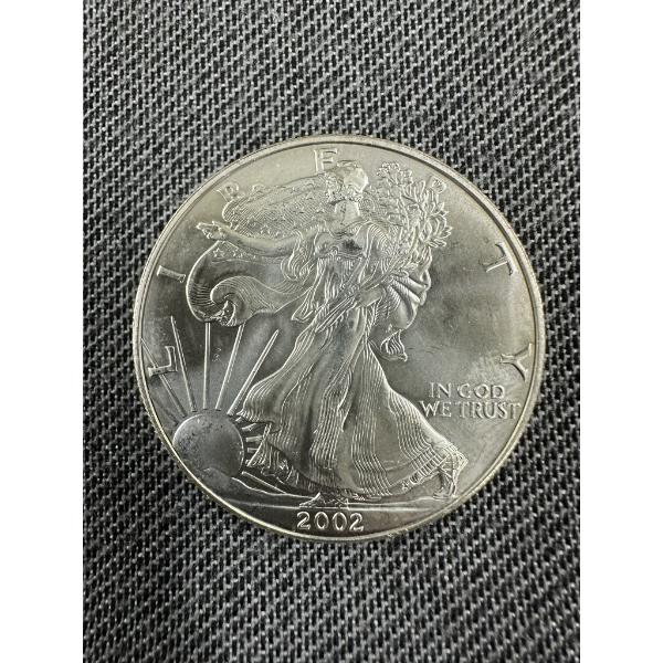 2002 American Silver Eagle - 1Toz .999 Silver