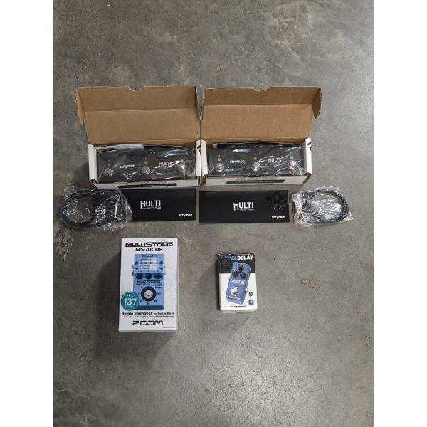 Brand New- Stompbox, Mini Flashback, And Two Multi Switch Plus Control Boxes
