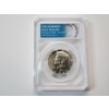 Image 1 : 1966 Kennedy Half Dollar 40% Silver Uncirculated Coin in Slab